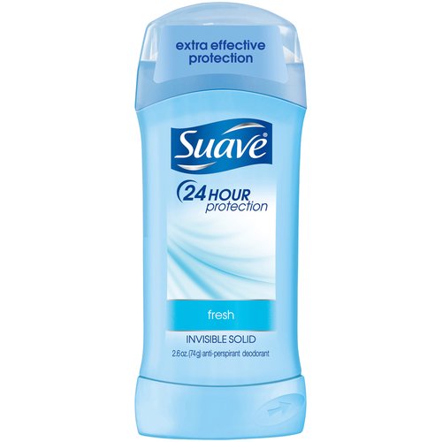 Suave Antiperspirant Deodorant, Fresh Invisible Solid
