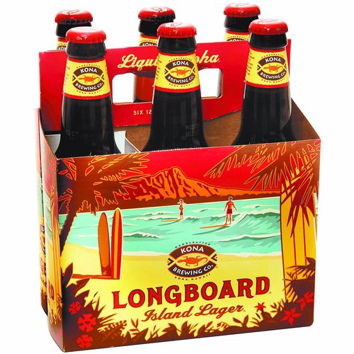Kona Brewing Longboard Island Lager, Bottles (Pack of 6)