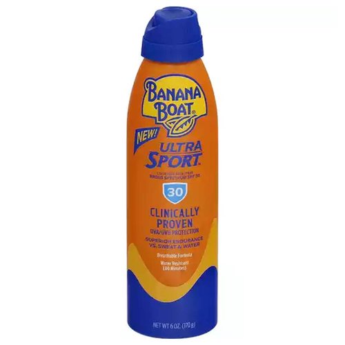 Banana Boat Ultra Sport Performance Sunscreen, SPF 30