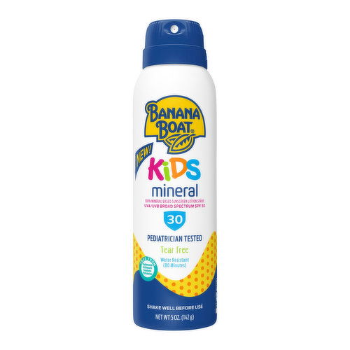 Banana Boat Kids 100% Min C-spry Spf 30