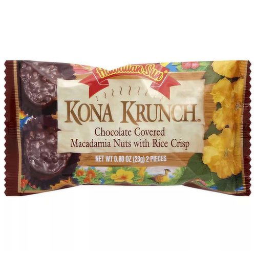 Hawaiian Sun Kona Krunch Chocolate Macadamia Nut