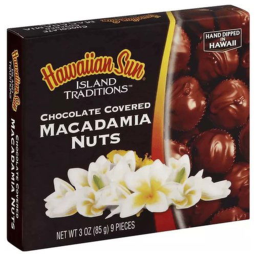 Hawaiian Sun Choc Macadamia Nut Candy