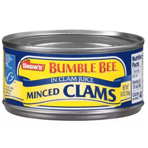 Snow's Minced Clams in Clam Juice