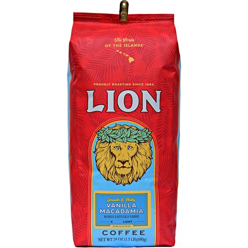 Lion Ground Vanilla Macadamia Coffee