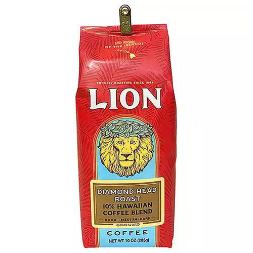 Lion Coffee, Diamond Head Espresso, Ground