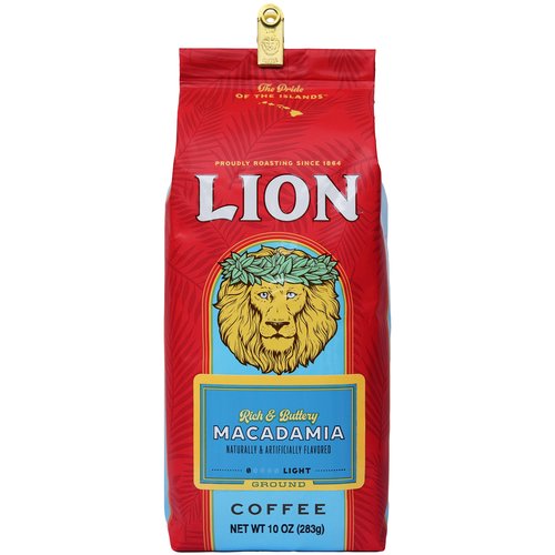 Lion Coffee Macadamia Roast, Ground