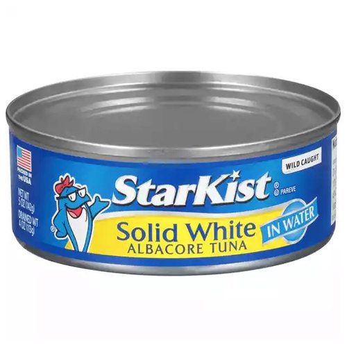 Starkist Solid White Albacore Tuna In Water