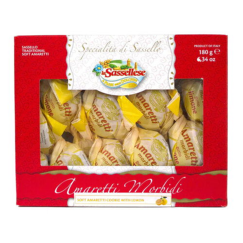 La Sassellese Soft Amaretti Lemon