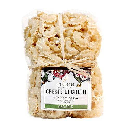 Marella Creste Di Gallo Organic Pasta