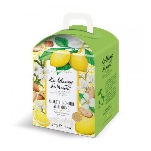 Le Dolcezze Di Nanni Lemon Amaretti Suitcase Box