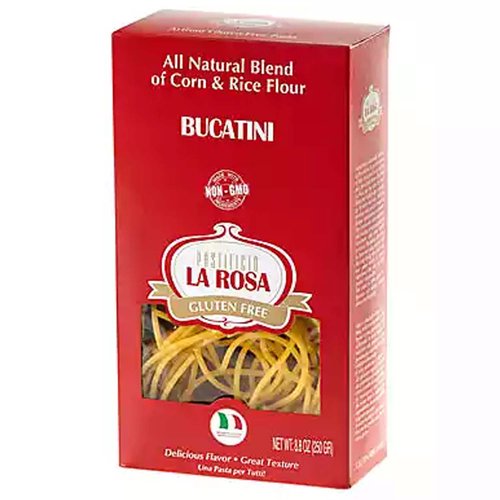 La Rosa Gluten Free Bucatini Corn & Rice Pasta