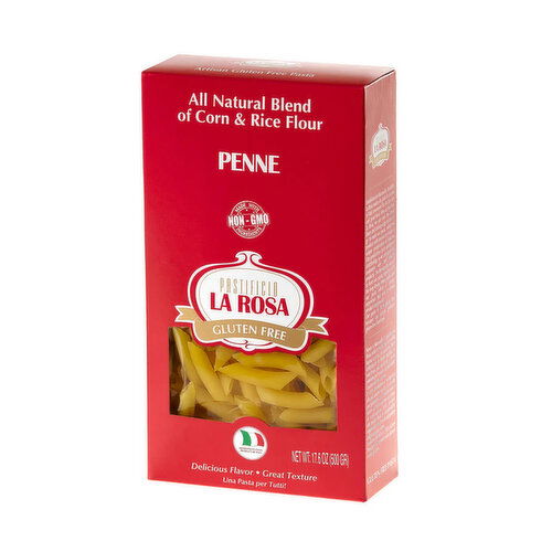 La Rosa Gluten Free Penne Corn & Rice Pasta
