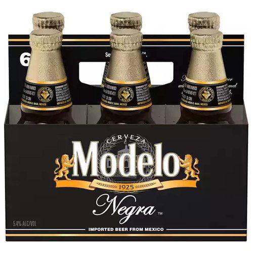 Modelo Negra Beer, Bottles (Pack of 6)