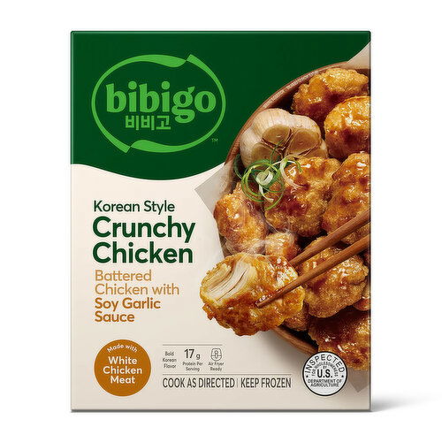 Bibigo Crunchy Chicken with Soy Garlic Sauce