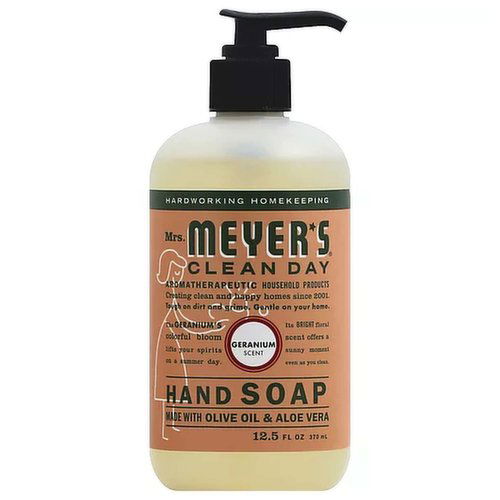 Mrs. Meyer's Clean Day Liquid Hand Soap, Geranium