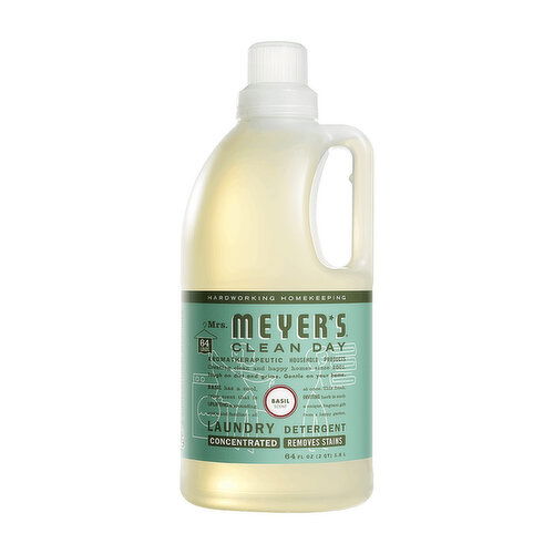 Mrs. Meyer's Clean Day Basil Scent Laundry Detergent