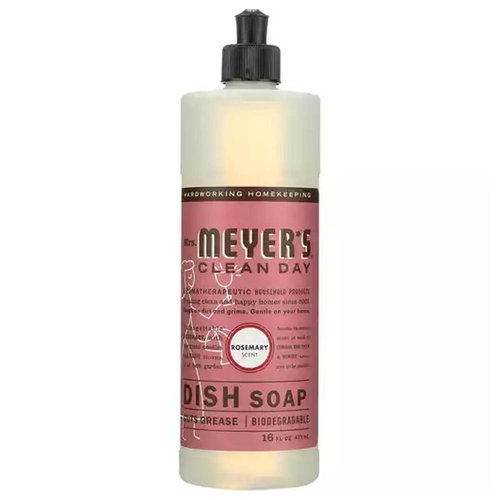 Mrs. Meyer's Clean Day Dish Soap, Rosemary