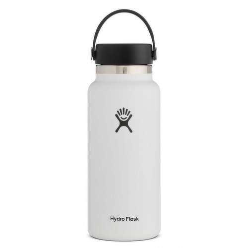 Hydro Flask Wide Mouth with Flex Sip Lid 32oz White