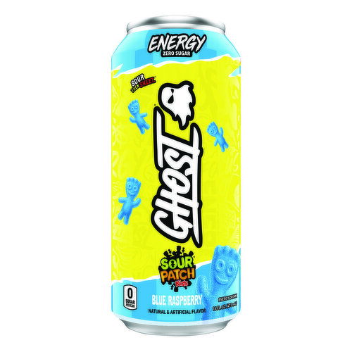 Ghost Energy Sour Patch Kids Blue Raspberry