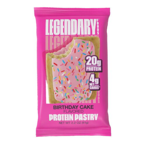 Legendary Protein Birthday Cake Pastry