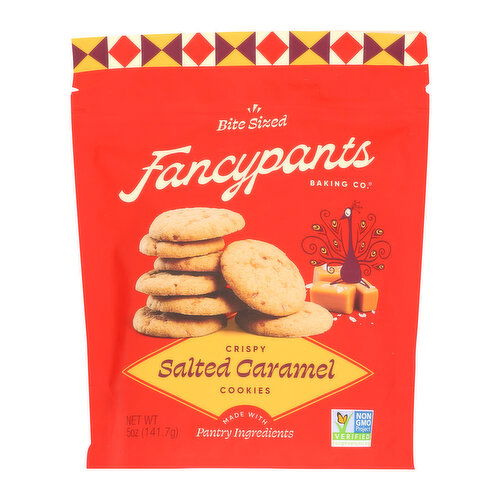 Fancypants Crispy Salted Caramel Cookies