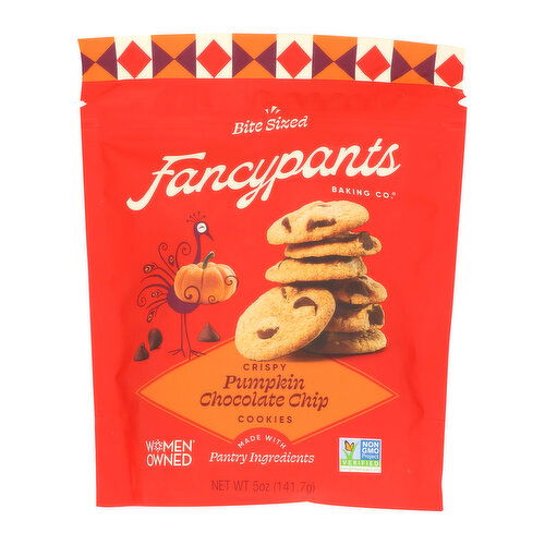 Fancypants Crispy Pumpkin Chocolate Chip Cookies