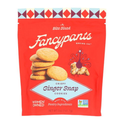 Fancypants Crispy Ginger Snap Cookies