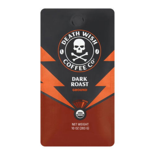 Death Wish Coffee Co Dark Roast Ground Coffee