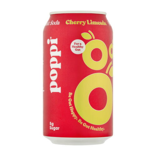 Poppi Cherry Limeade Prebiotic Soda