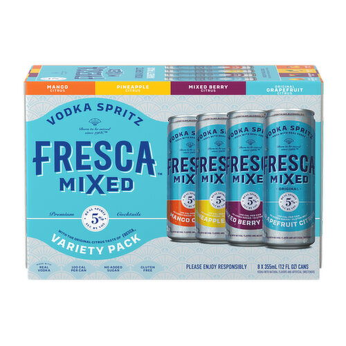 Fresca Mixed Vodka Spritz Variety (8-pack)