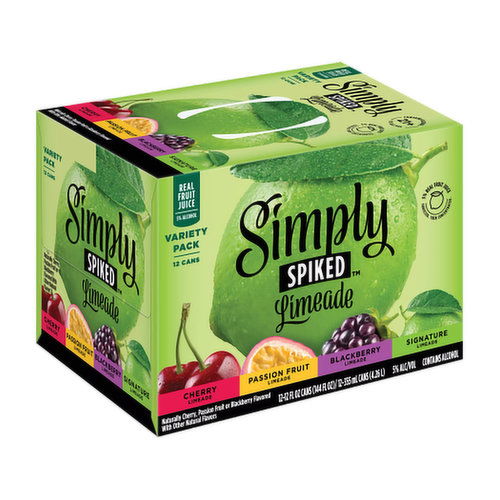 Simply Spiked Limeade Variety Pack (12-pack)