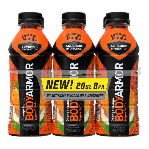 Body Armor Orange Mango (6-pack)