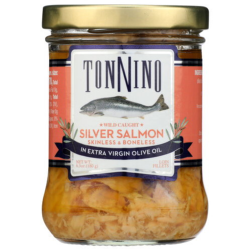 Silver Salmon Fillet Evoo