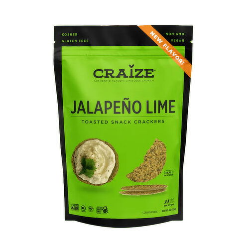 Craize Toasted Crisps Jalapeno Lime