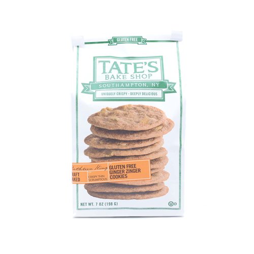 Tate's Bake Shop Gluten Free Ginger Zinger Cookies