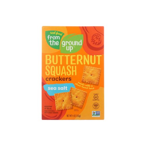 From the Ground Up Butternut Squash Cracker, Sea Salt