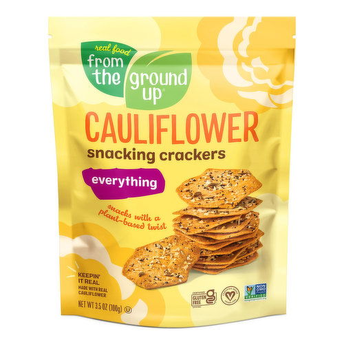 From The Ground Up Cauliflower Cracker Everything