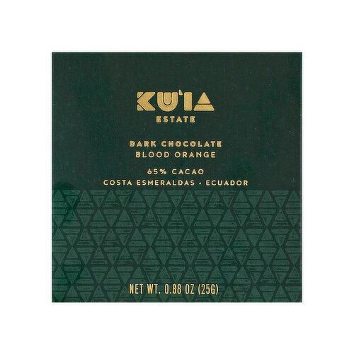 Maui Ku`ia Estate 60% Dark Milk Blood Orange