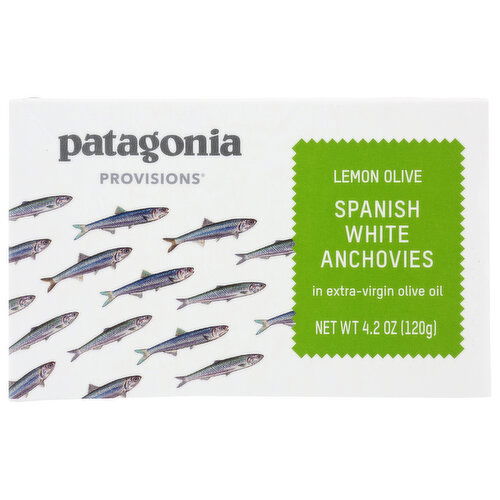 Patagonia Anchovies Lemon Olive
