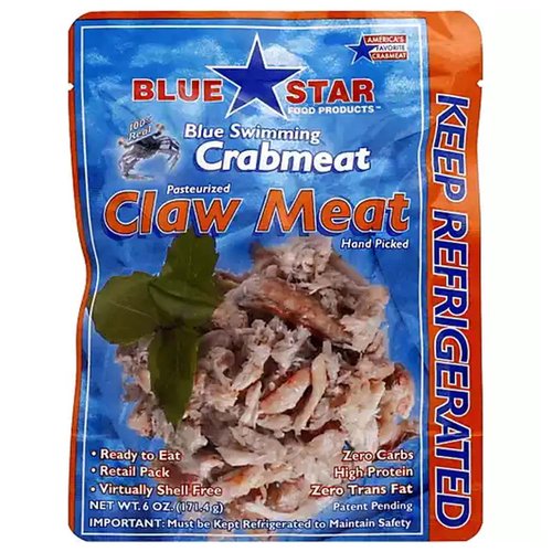 Blue Star Crab, Claw Meat