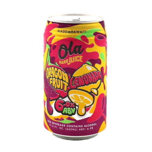 Ola Hard Juice Dragonfruit Lemonade (Single)