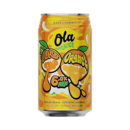 Ola Hard Juice Lilikoi Orange (Single)