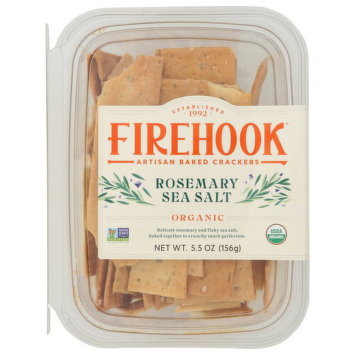 Firehook Rosemary Sea Salt Crackers