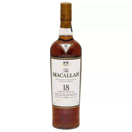 The Macallan 18yr Scotch