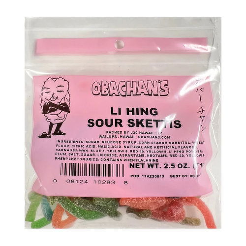 Obachan Li Hing Sour Skettis