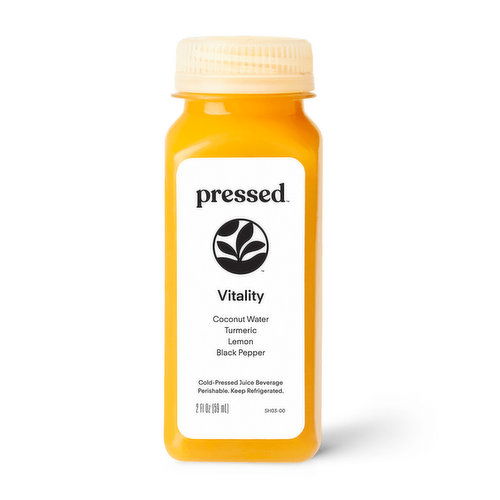 Pressed Juicery Shot Vitality with Turmeric