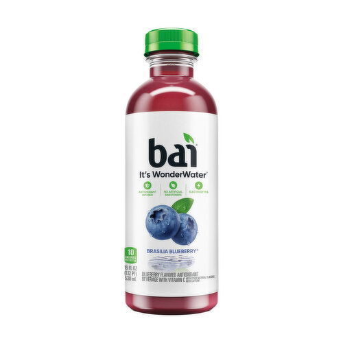 Bai Flavored Water, Brasilia Blueberry