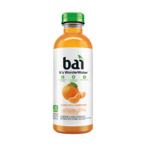 Bai Flavored Water, Costa Rica Clementine