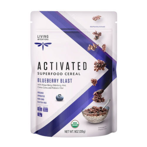 Living Intentions Superfood Cereal Blueberry Blast