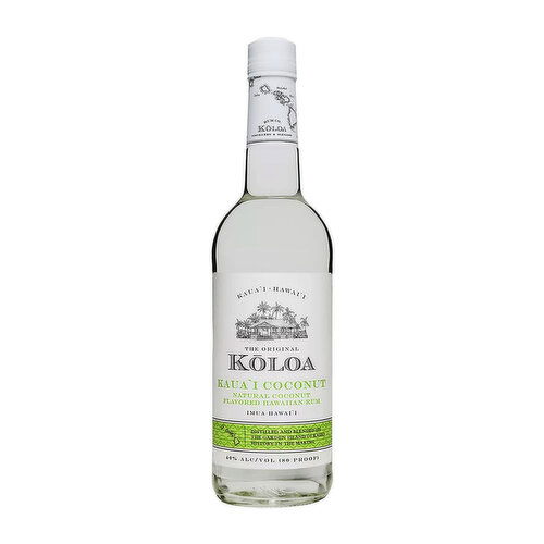 Koloa Hawaiian Rum, Kaua'i Coconut